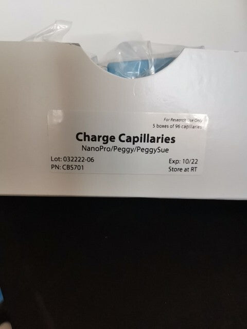 4 Boxes Of ProteinSimple Charge Capillaries Expired 2022