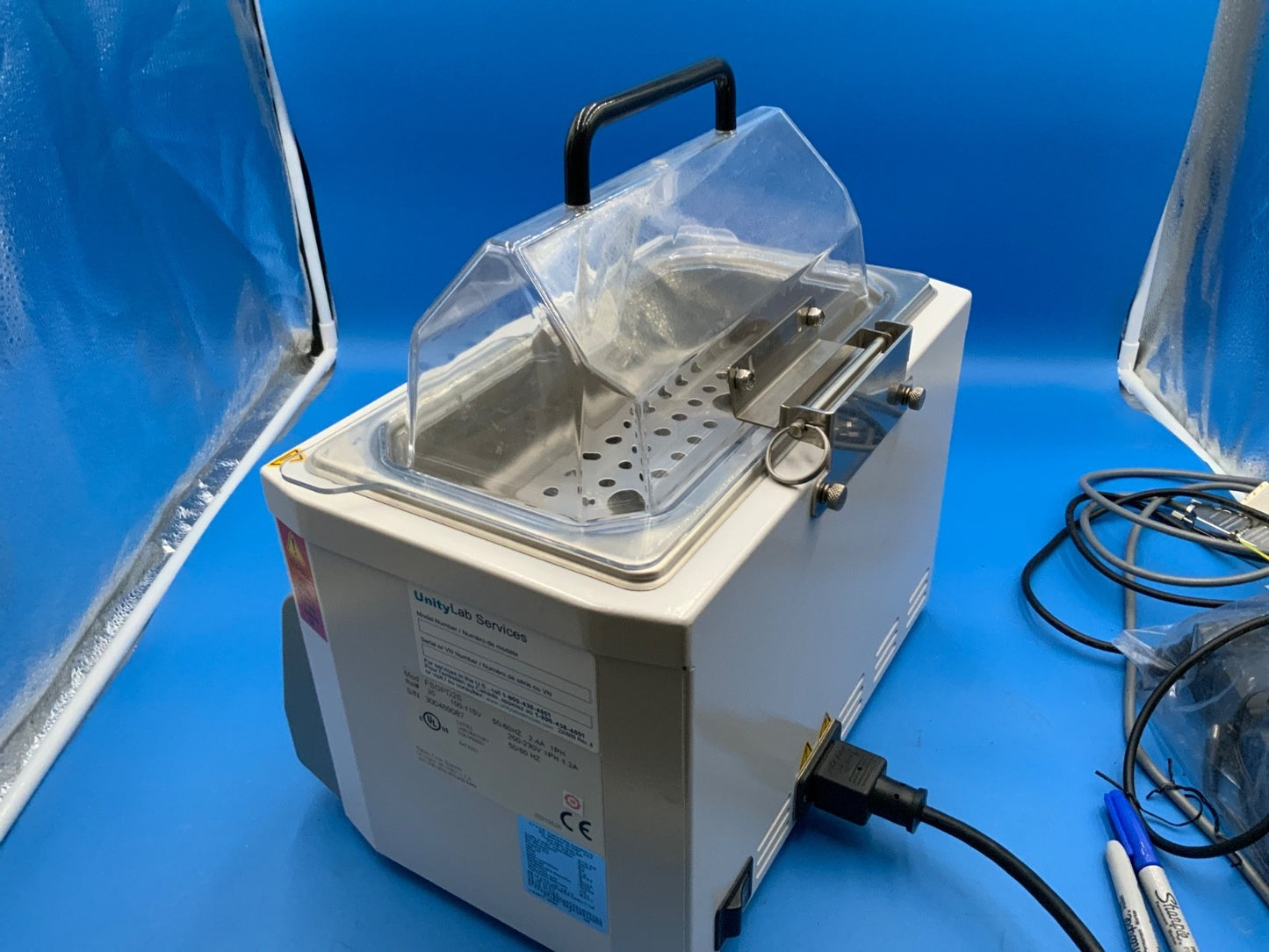 Laboratory Waterbath Beads bath Thermo VWR water bath bead bath