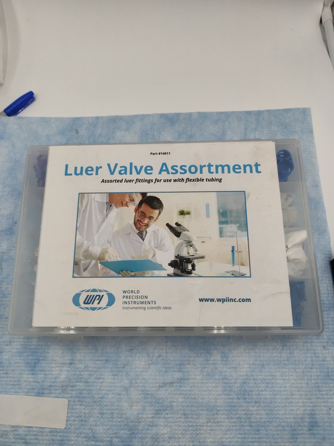 world precision instruments lower valve assortment fittings 14011