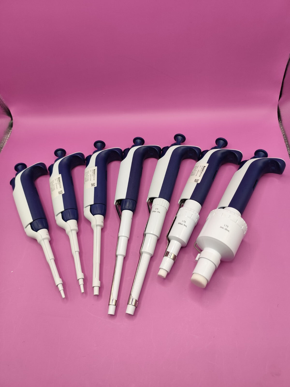 Rainin XLS LTS pipette L2 L10 L20 L100 L200 L1000 5000 10ml  Stand Warranty