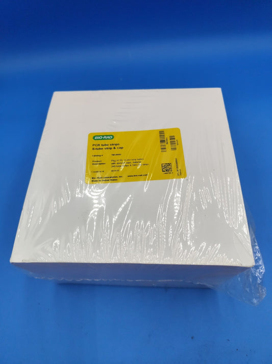 Bio-Rad TBC0802 0.2 ml 8-Tube PCR Strips and Domed Cap Strips