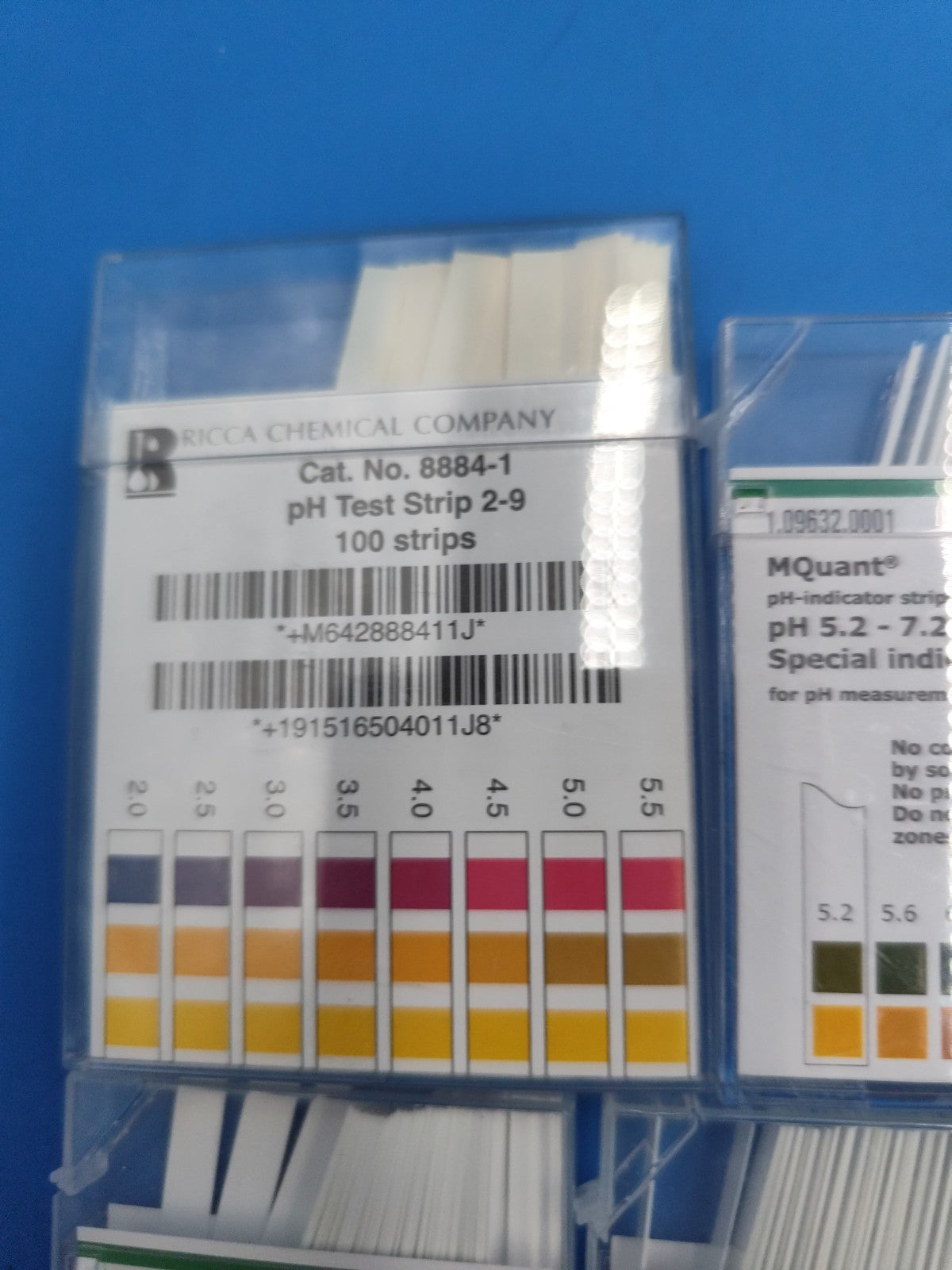 Lot Of pH Testing Paper Strips Indicator Millipore Supelco Etc