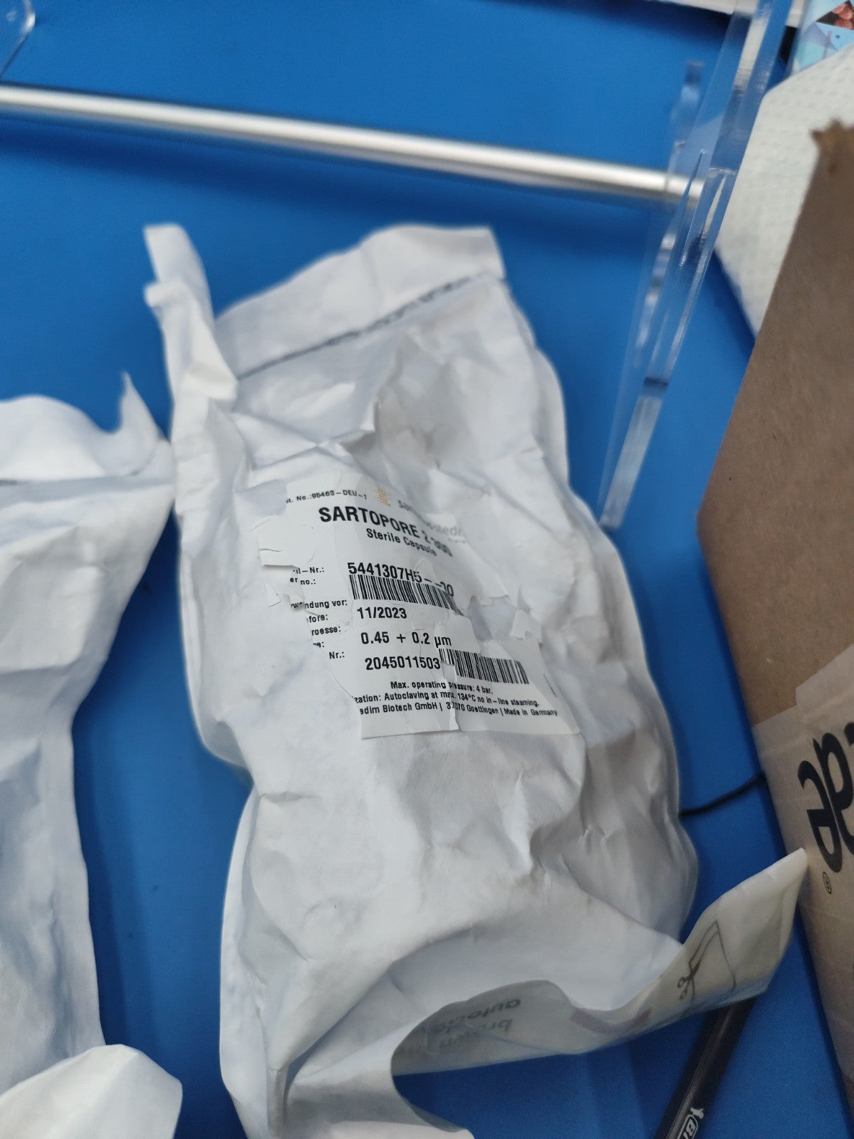 sartorius sartopure 2 300 0.45 um sterile capsule