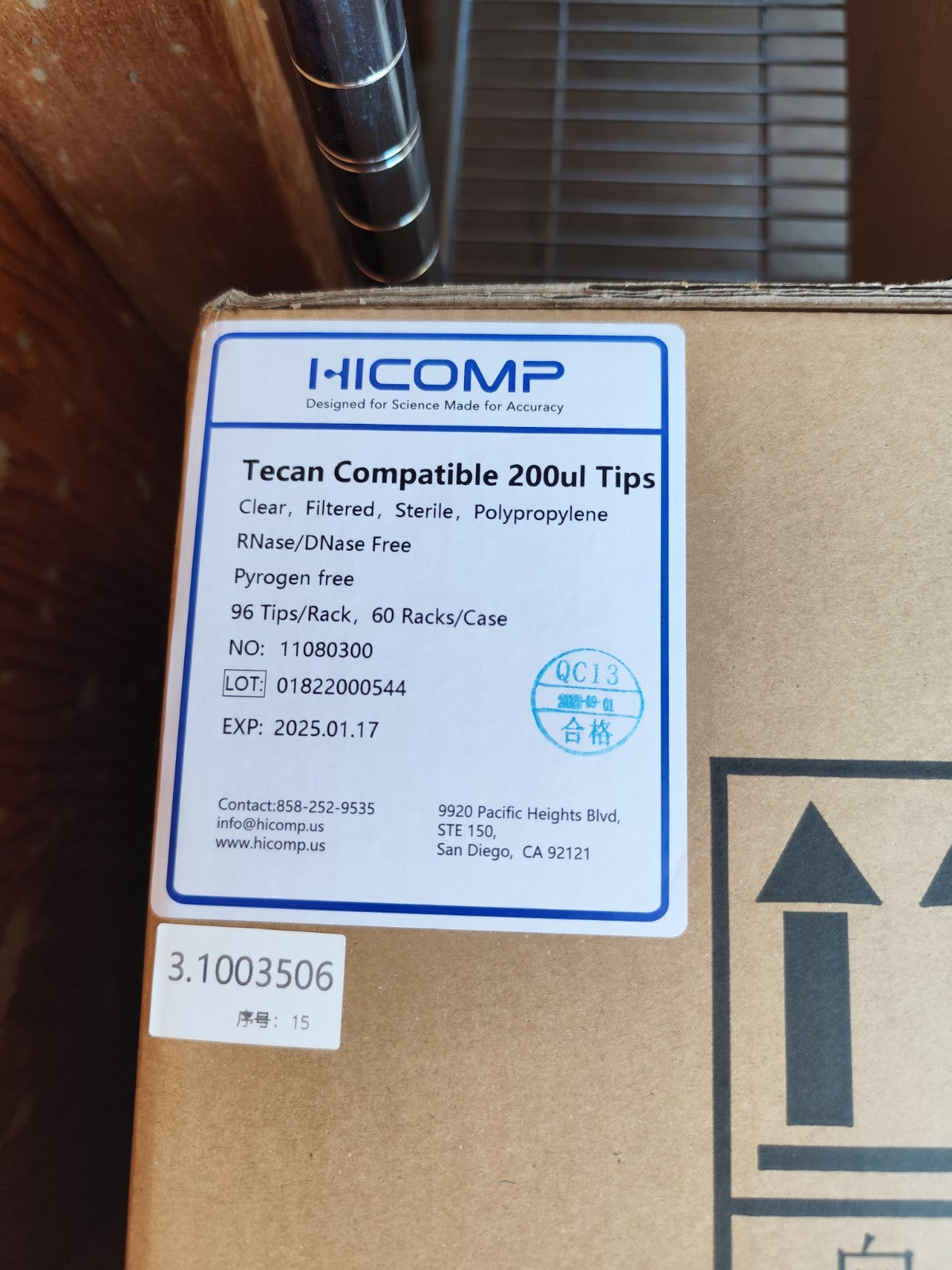 Tecan Compatible Pipette Tips Case