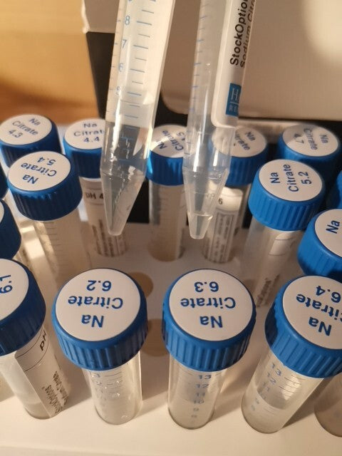 HR2-235 StockOptions Sodium Citrate Kit 10 ml tube format...