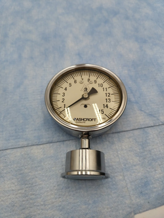 ashcroft pressure gauge 15psi