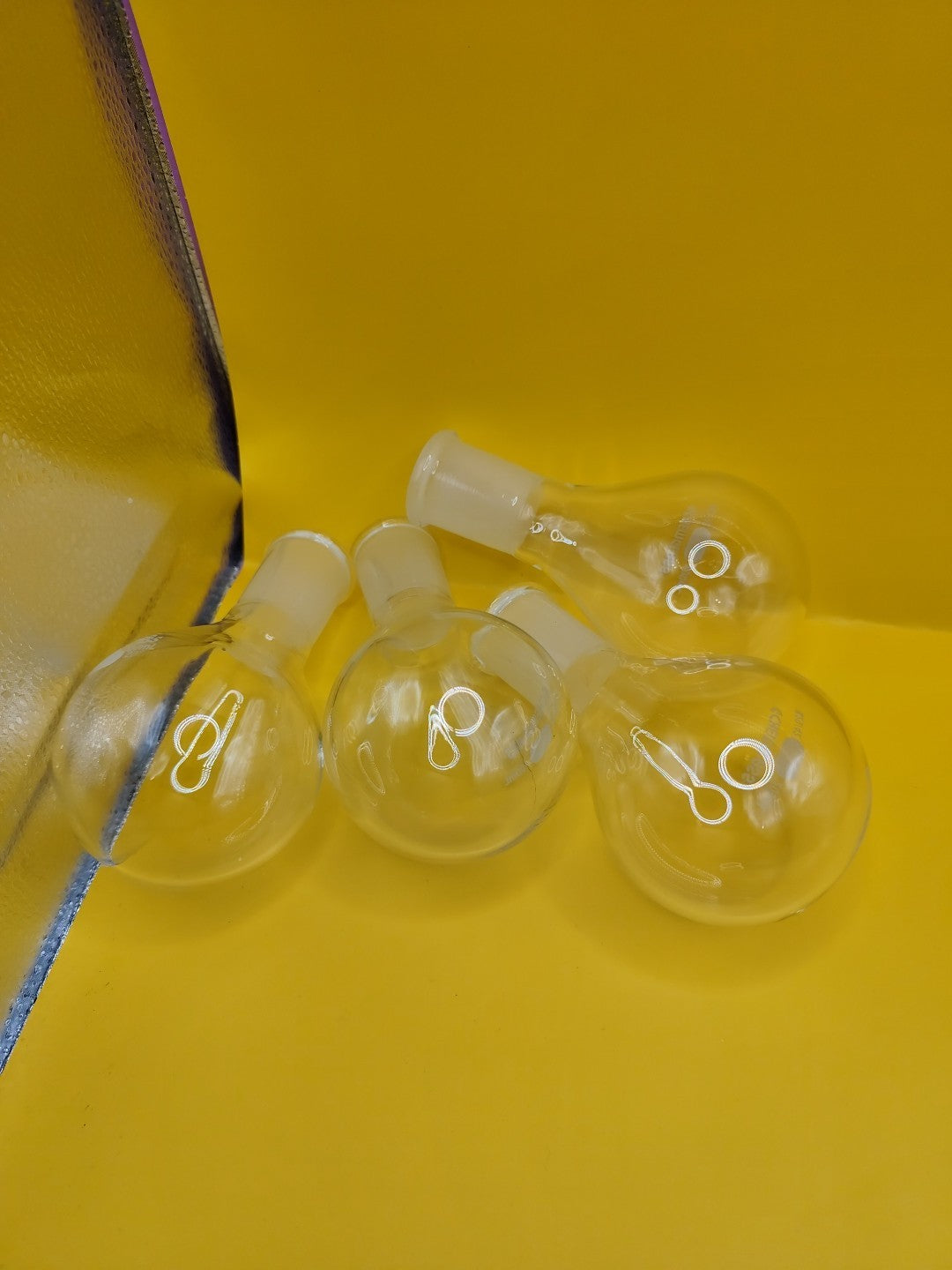 Chemglass CG150615 200ml Round Bottom Boiling Flask 29/42 Neck  