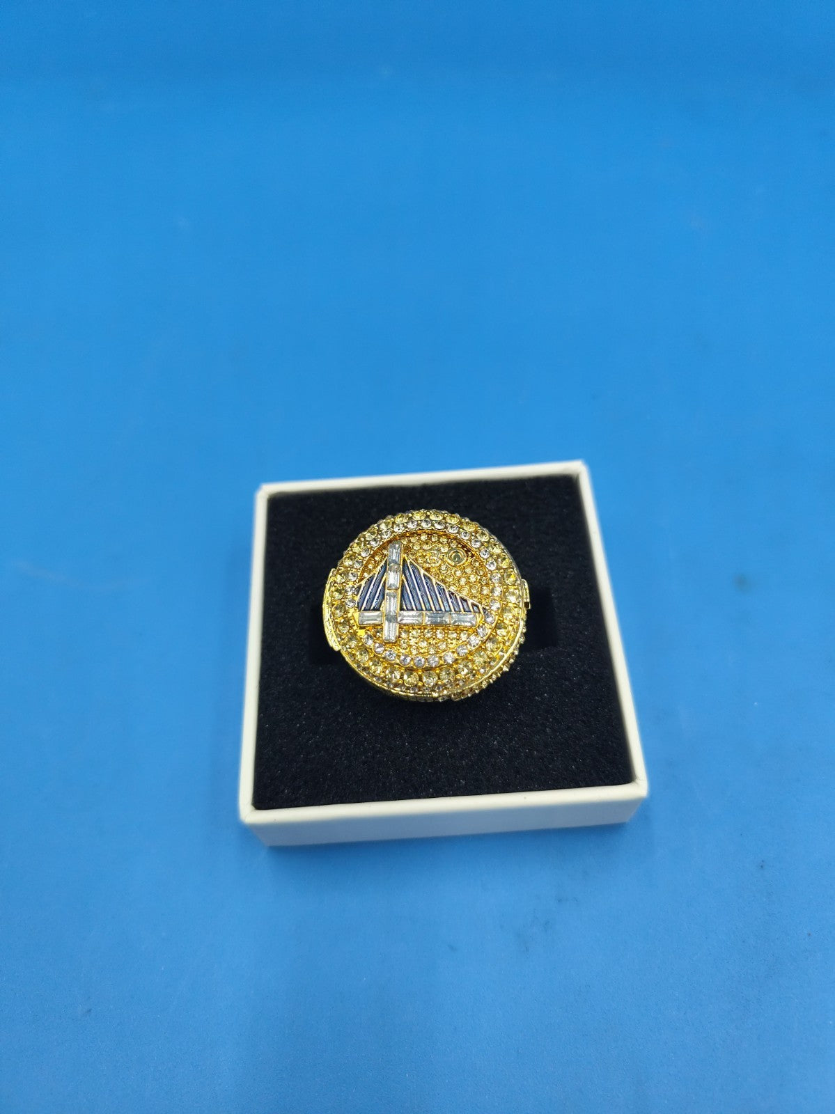 Warriors 2022 Championship Ring | Twist-Off Top | Curry #30 Replica | Fan Gift