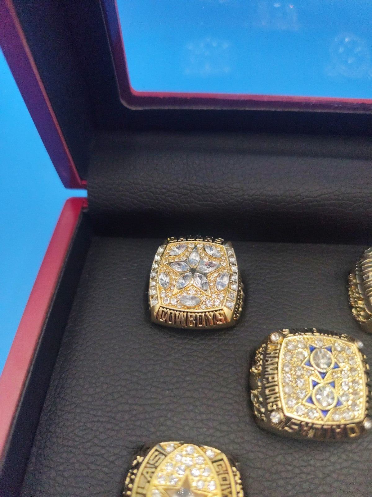 NFL Dallas Cowboys Championship Rings Super Bowl Repli Set: 71, 77, 92, 93, 95