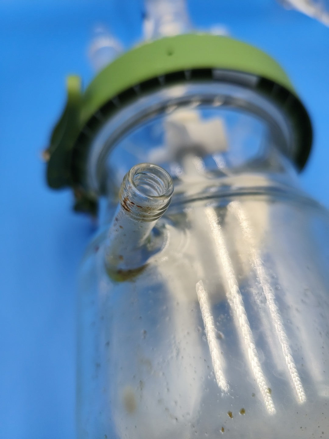 Chemglass Jacketed 500 ml Reactor Bioreactor Used No Chip
