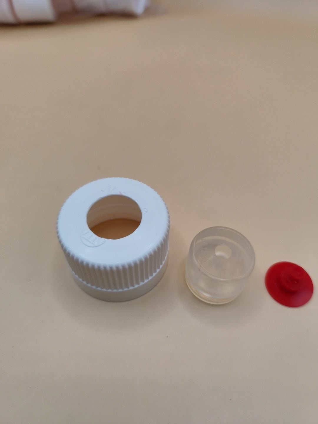 Formulator Cap For Nalgene Bottles Septa Cap