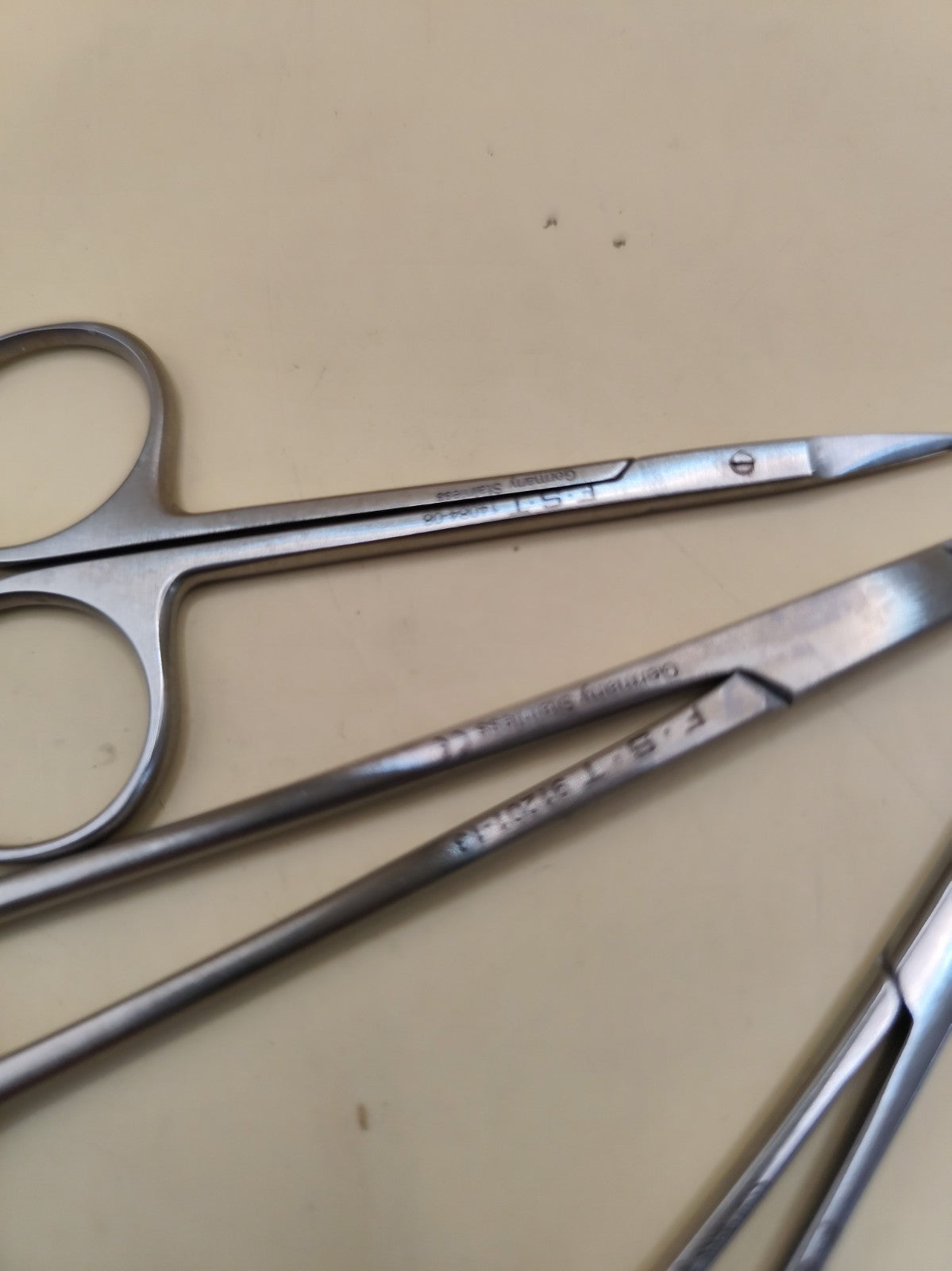 Lot Of 7 - FST Fine Science Tools And Miltex Surgical Stainless Scissors Germany