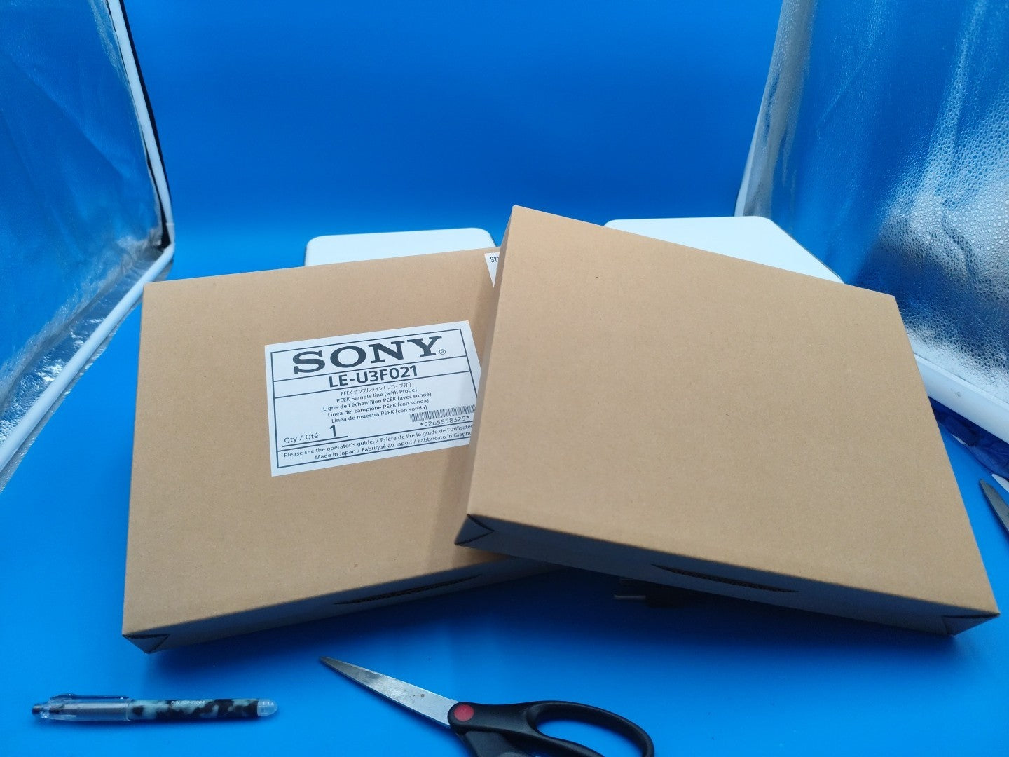 Sony E-beam irradiated PEEK sample line With Probe LE-U3F021 Box Of 4