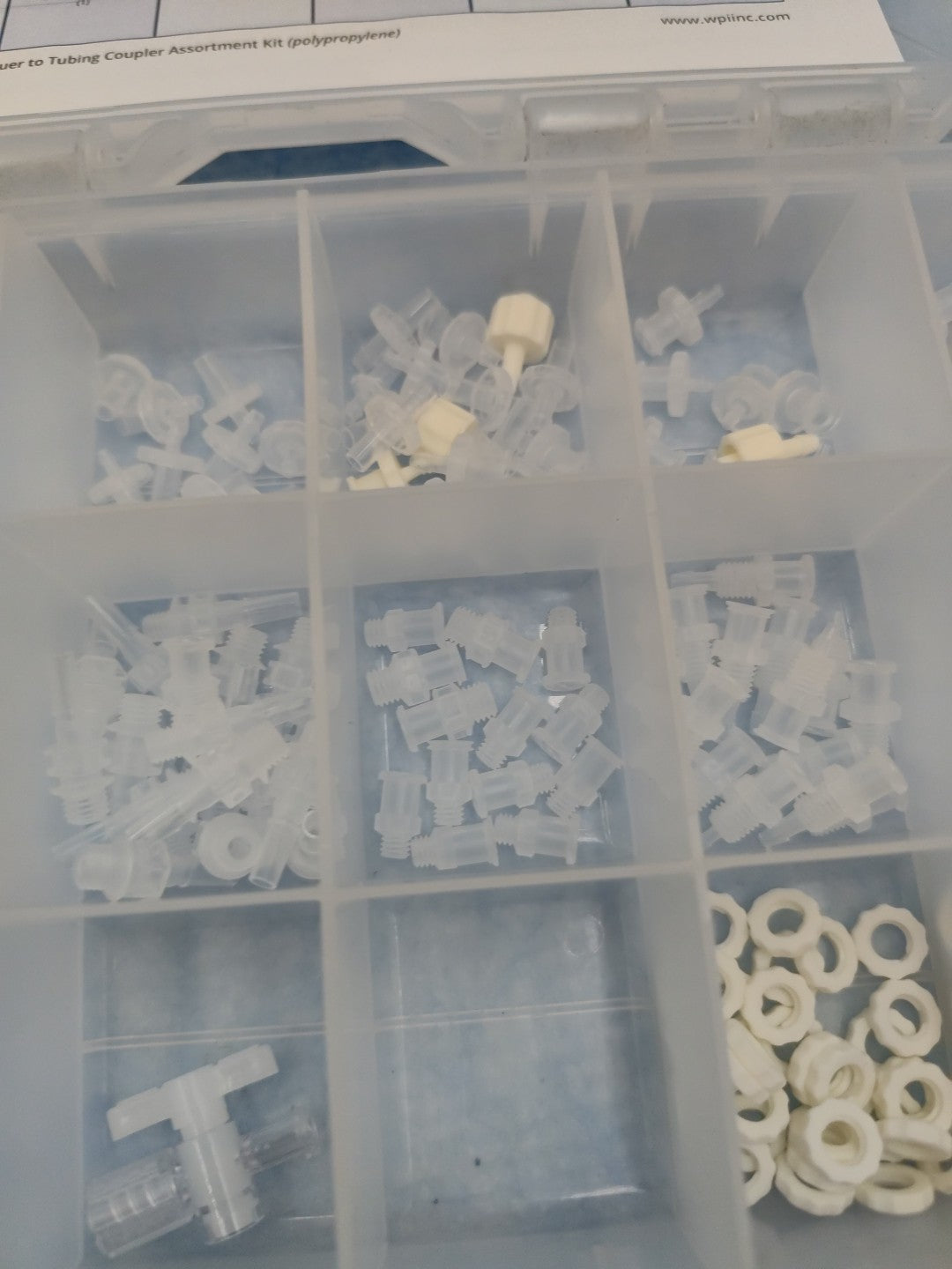 world precision instruments luer to tubing coupler assortment kit
