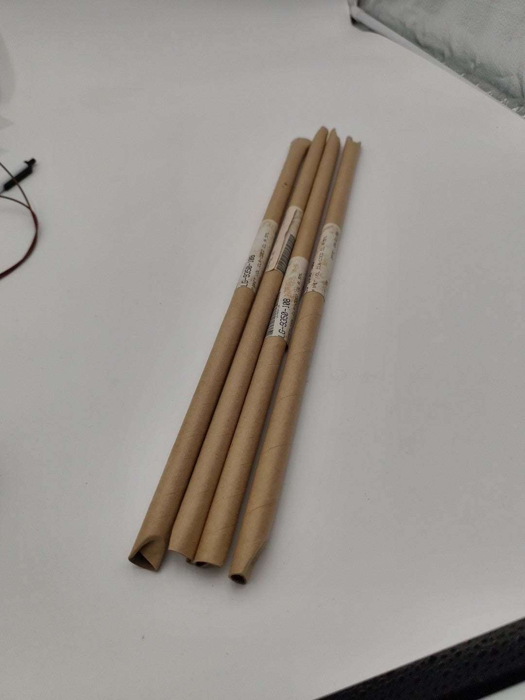 set of 4 glass pipette 5 ml LG-9350-108 Clear  Class A