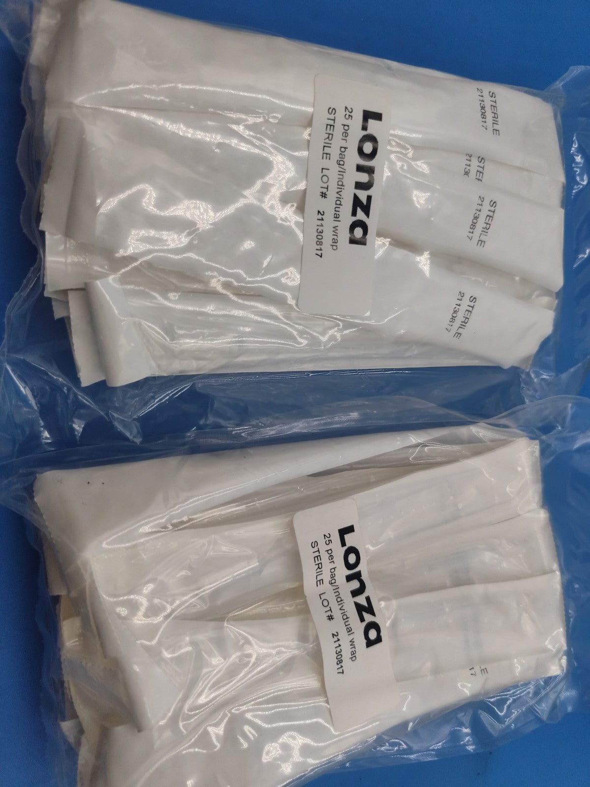 lonza sterile plastic pipet 2  Pack Total 50 