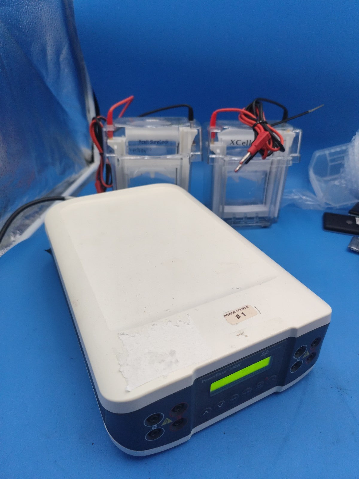 Invitrogen Protein Electrophoresis Gel Rig And Power Supply