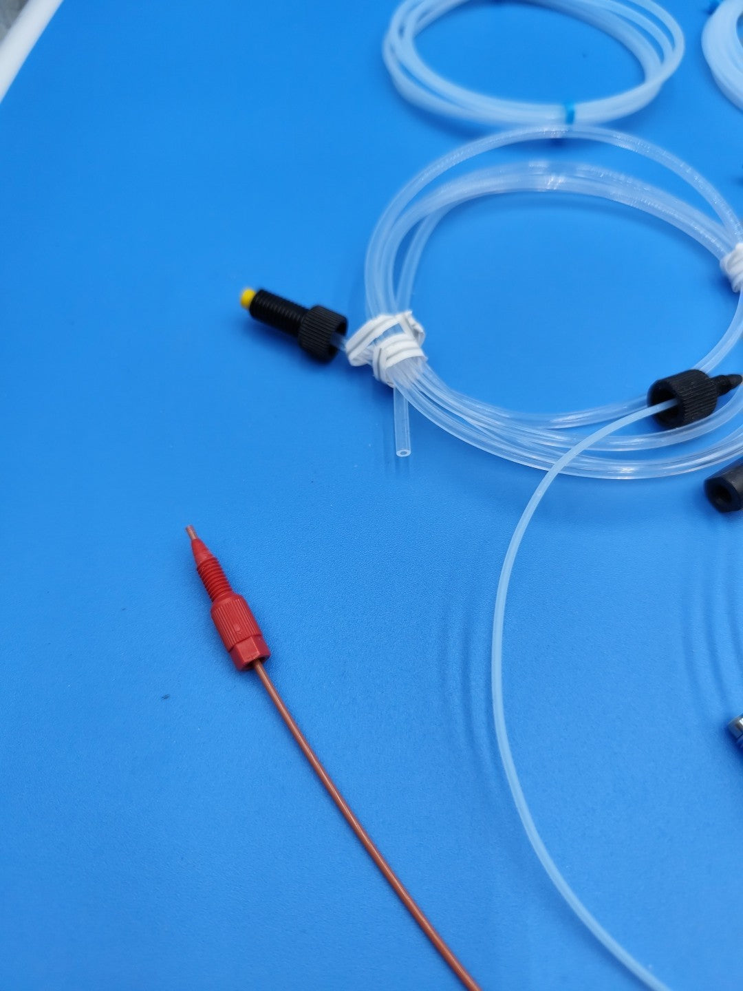 Lot Of GE Cytiva Tubing And Connectors Nuts