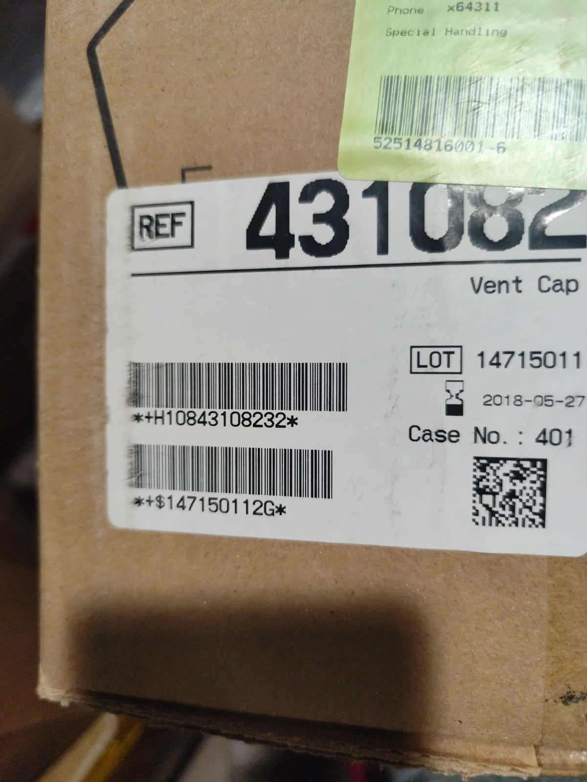 Corning 225 Cm2 Flask Angled Neck Treated 25 Case Expi 2018