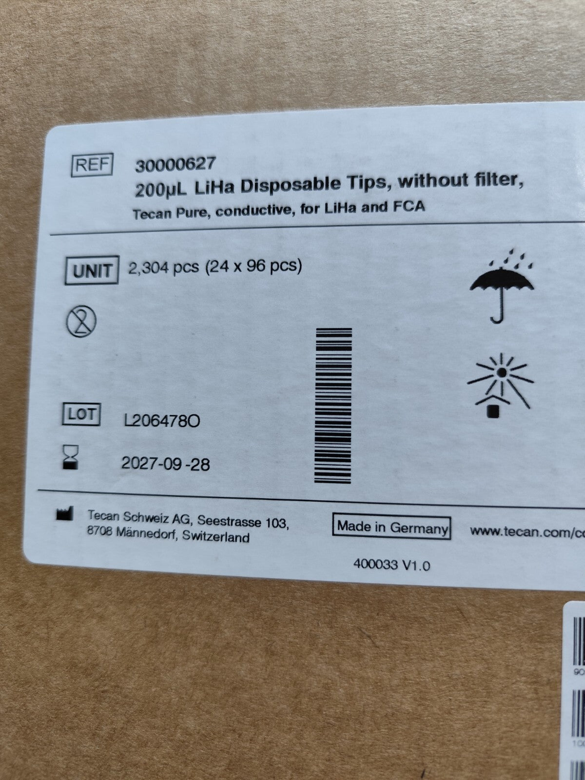 TECAN Tips Filtered Unfiltered Conductive LiHa Disposible 10 50 200 1000 ul