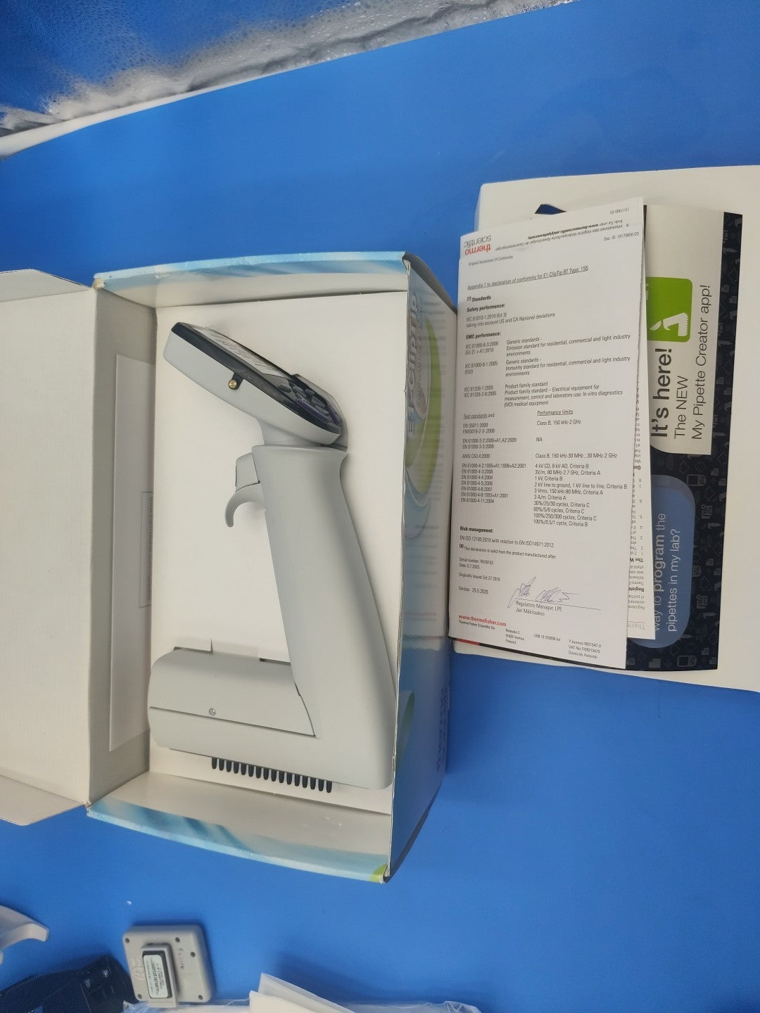 4671030BT E1 Cliptip 16 Ch 1-30 ul Pipette New Open Box