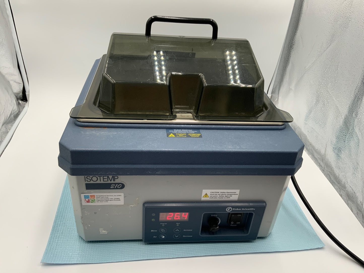 Laboratory Waterbath Beads bath Thermo VWR water bath bead bath