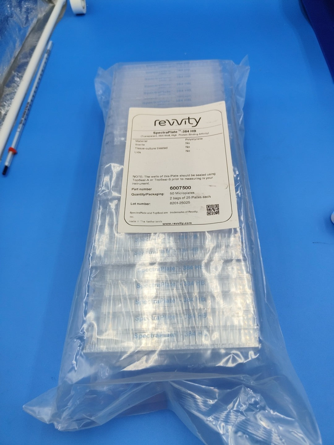 revivity spectraplate 384 HB Sleeve Of 25 Plates 6007500