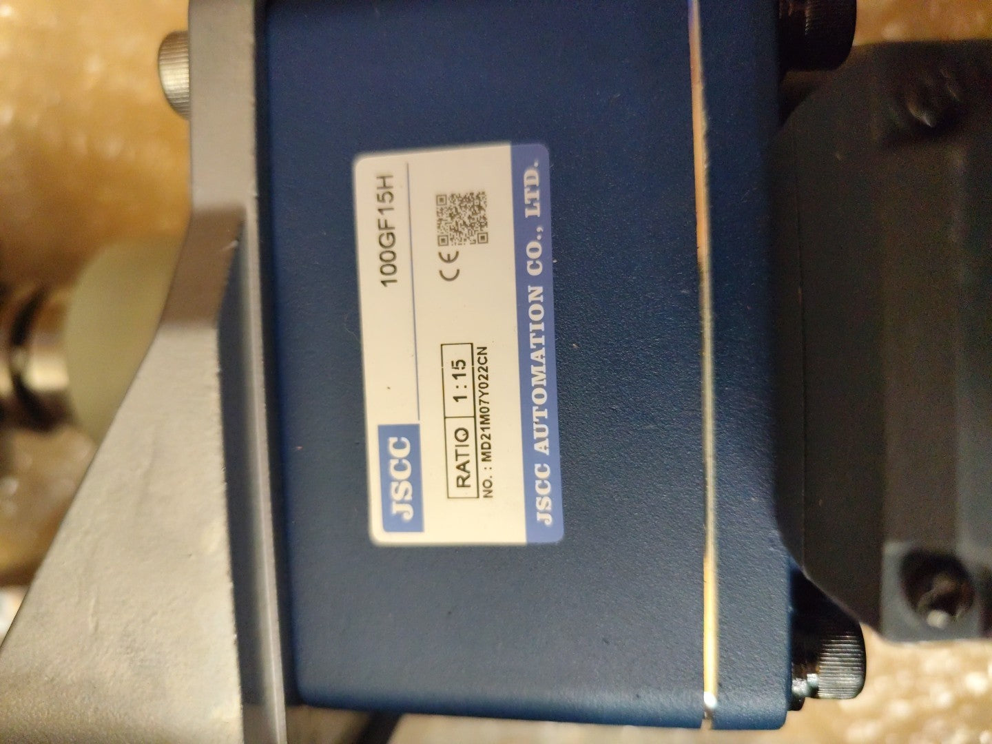 100YT200GV22 JSCC speed brake motor And Reducer With Holder And Accessories 