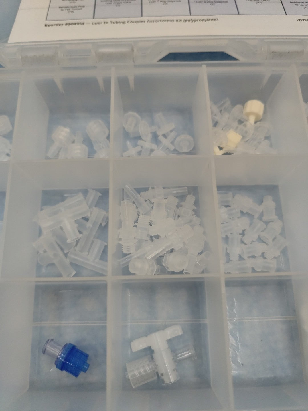 world precision instruments luer to tubing coupler assortment kit