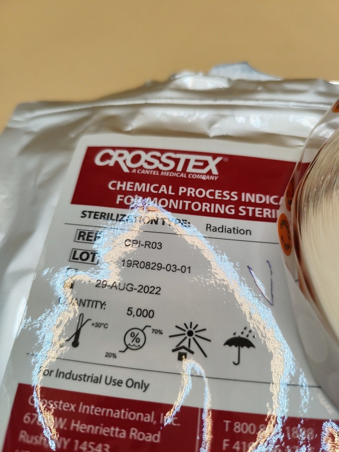 CPI-R03 Chemical Process Indicators – Gamma & E-Beam (Radiation) Sterilization