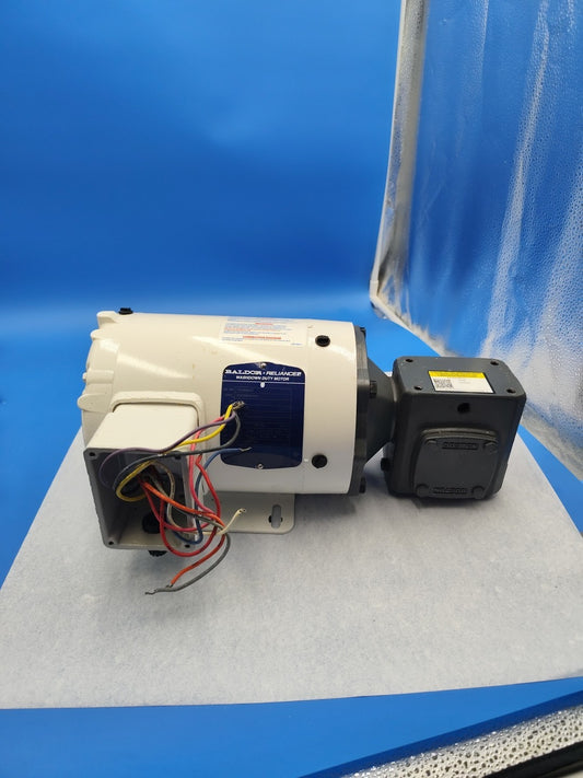Baldor Reliance Washdown Duty Motor With Boston Gear 700 Reducer
