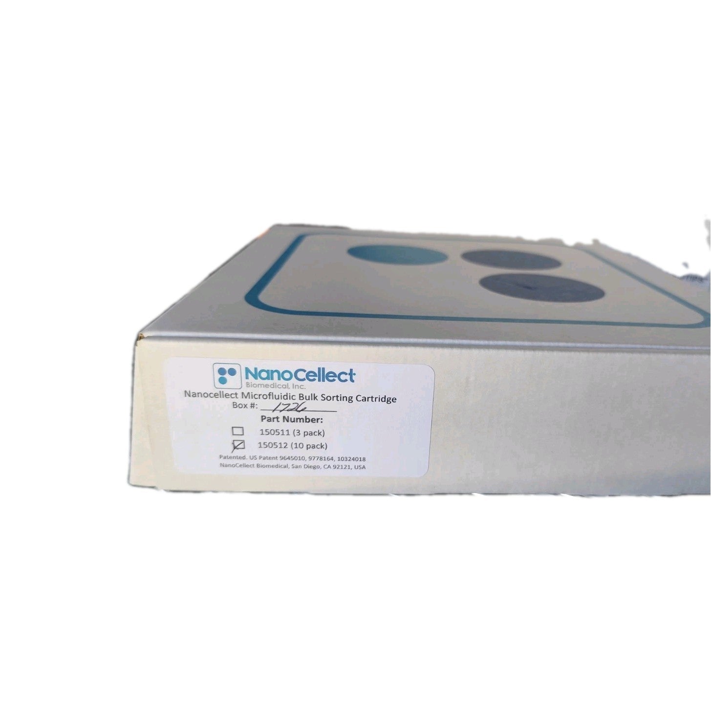 Nano Cellect Microfluidic Bulk Sorting Cartridge 150512 Box Of 10