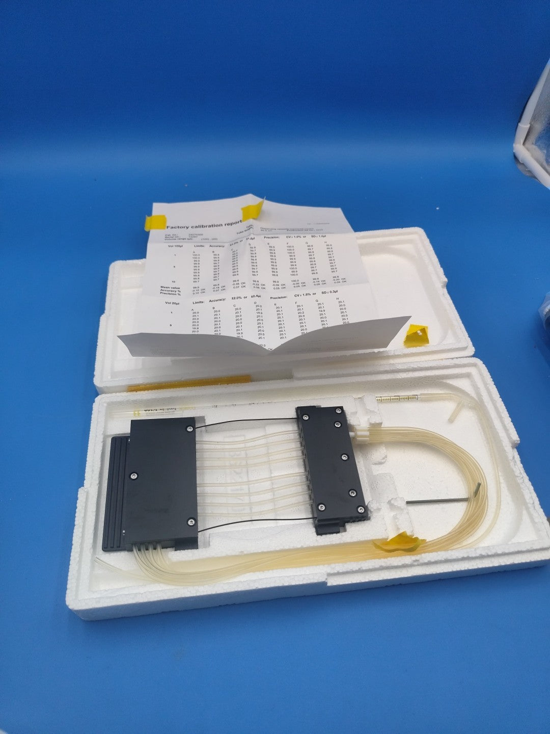 Thermo Liquid Dispensing Cassette 24070300 With Factory Calibration Document 