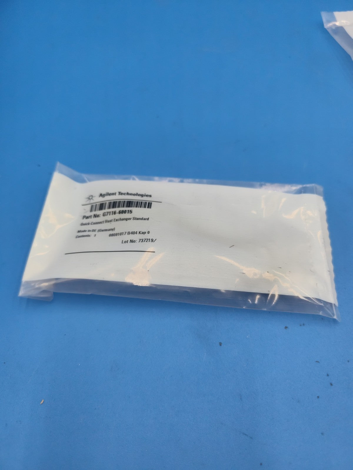 g7116-60015 Agilent Quick Connect Heat Eckanger Standard