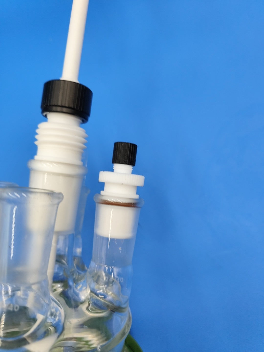 Chemglass Jacketed 500 ml Reactor Bioreactor Used No Chip