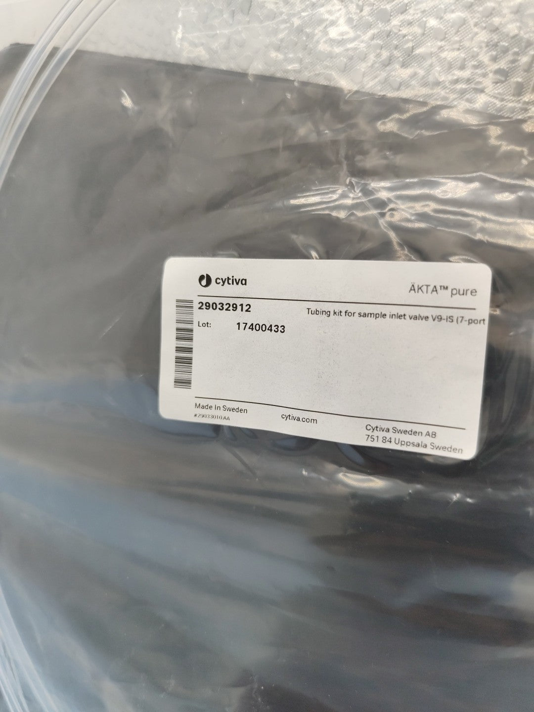 GE Healthcare Akta Pure Tubing Kit For Sample Inlet Valve V9-IS