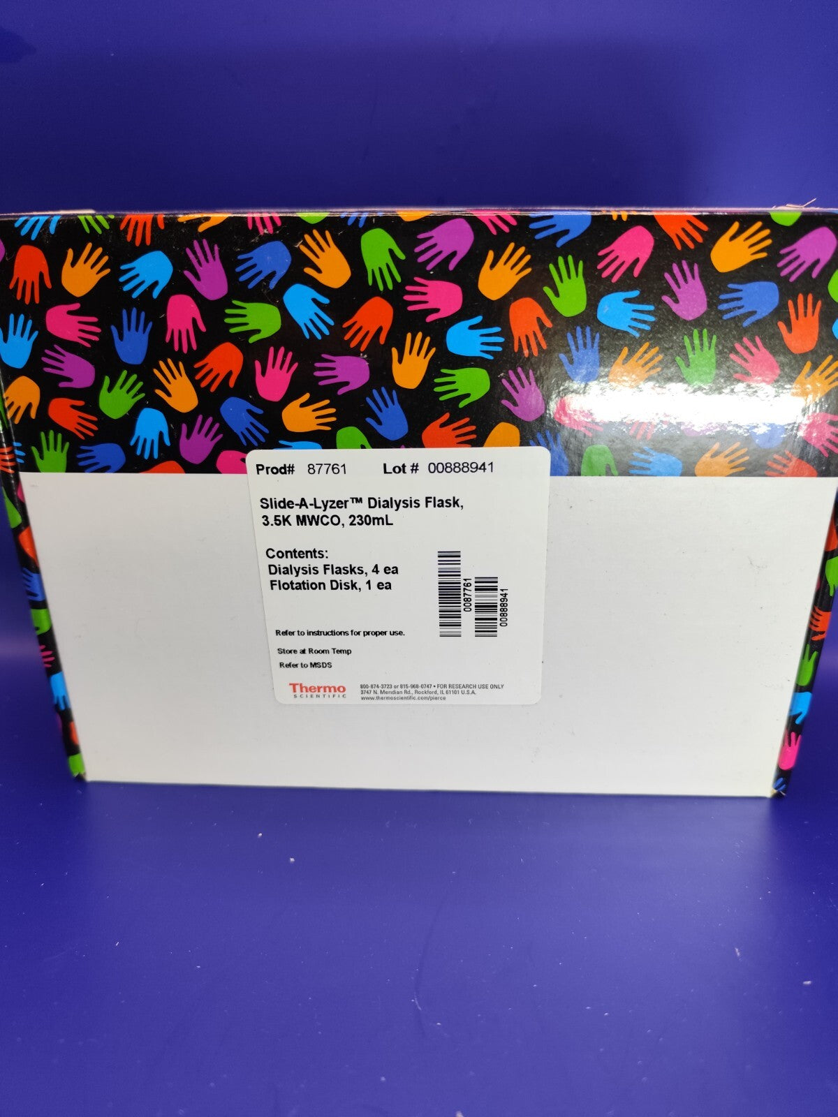 Thermo Dialysis Cassette 3.5 7 10 30 kd 0.1-230ml