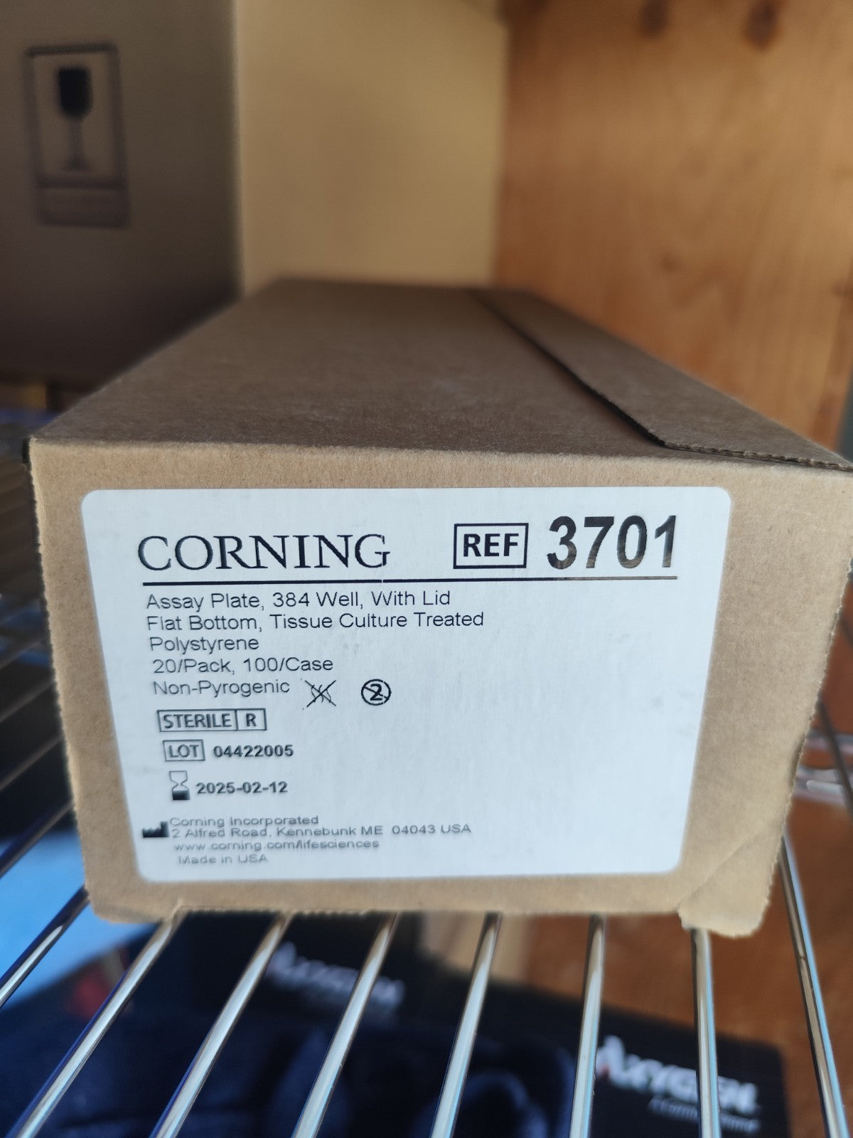 Corning 384-well Clear Flat Bottom Polystyrene TC-treated Microplates 3701 