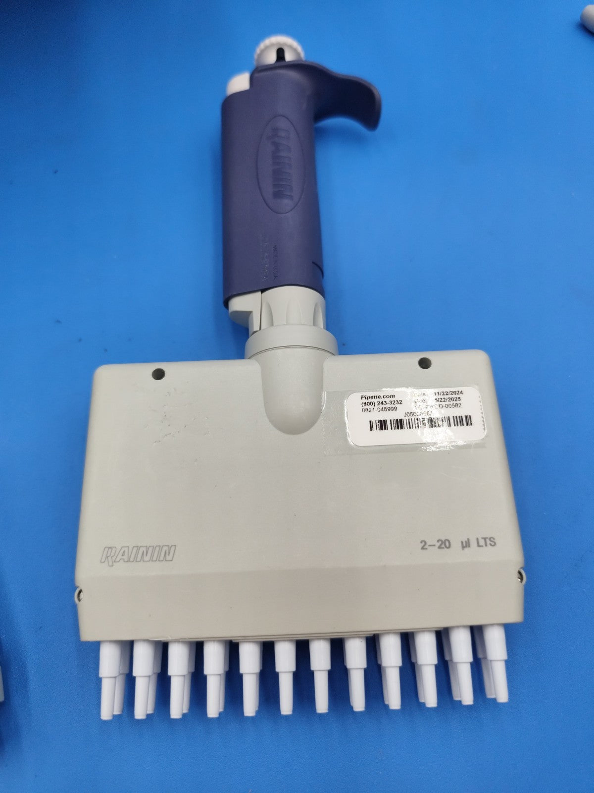 Rainin 2-20ul LTS 24 Channel Calibrated 2024