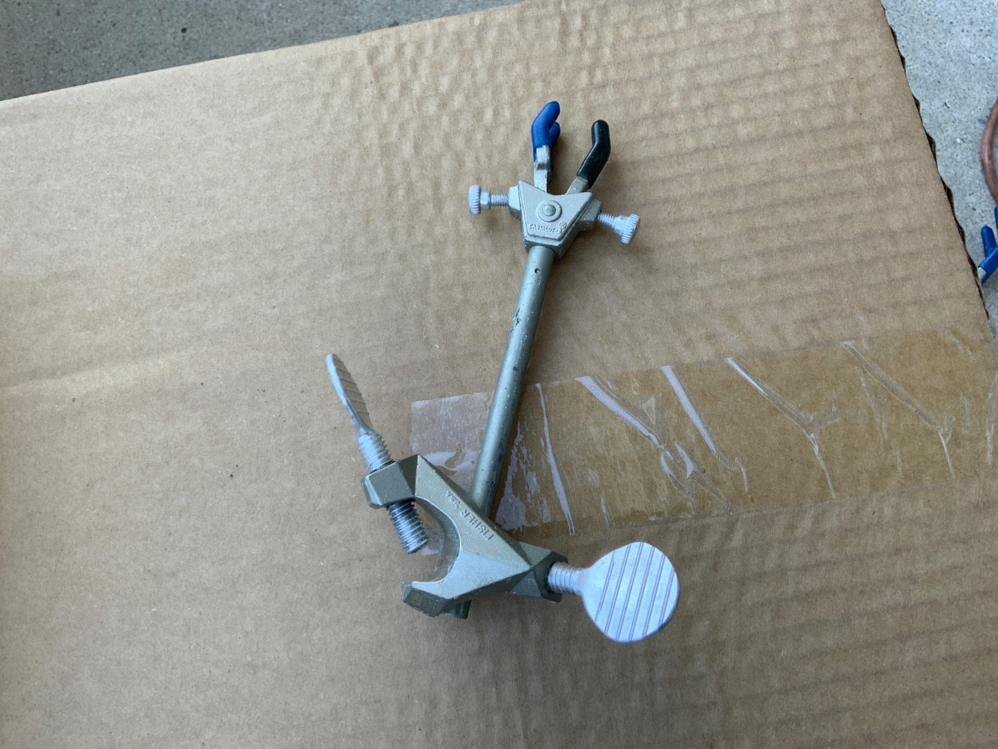 laboratory clamp or ring for column flask etc