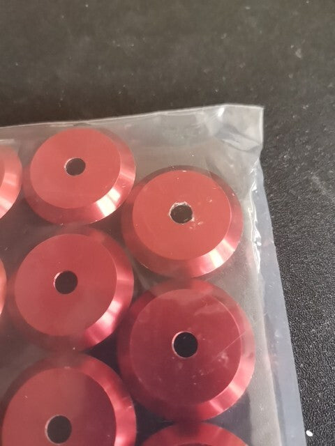 6 Used Cap Assemblies For Ultra Speed Centrifugation Beckman