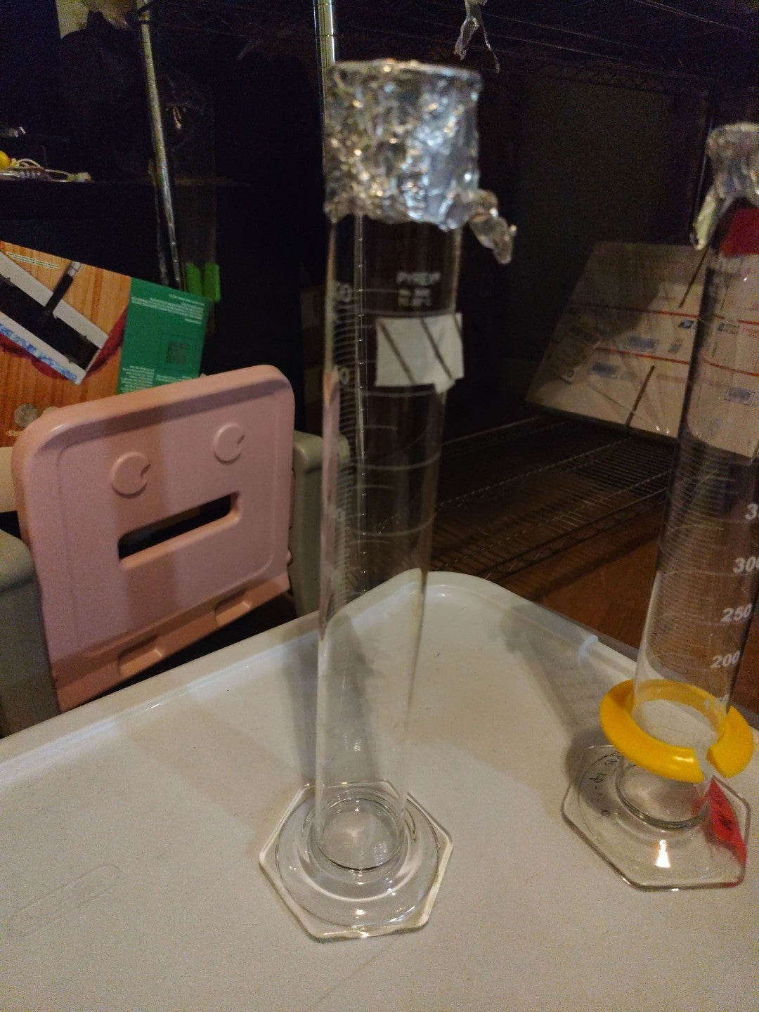 500ml Pyrex Glass Cylinder No chip 