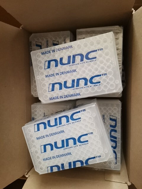 Lot Of 5x10 Nunc 96 Well Plates 300ul V Shape