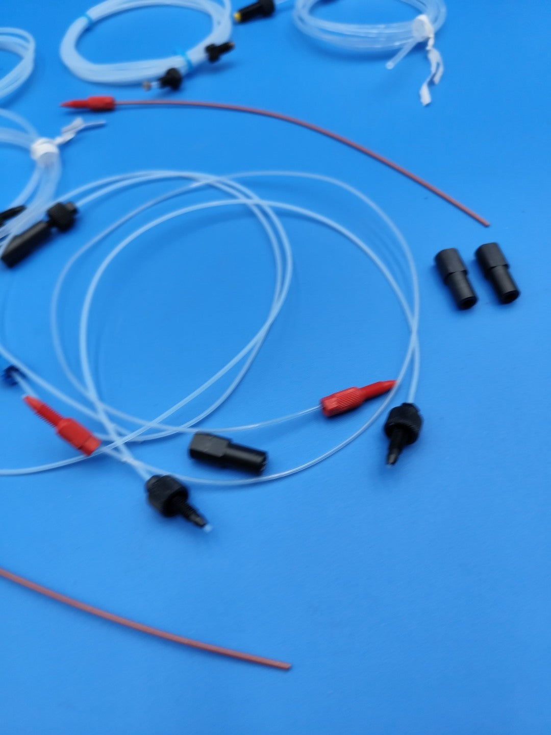 Lot Of GE Cytiva Tubing And Connectors Nuts