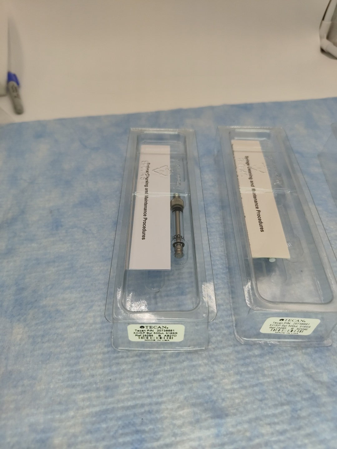 TECAN 20736681 XC/XP Syringe 500uL 316SS