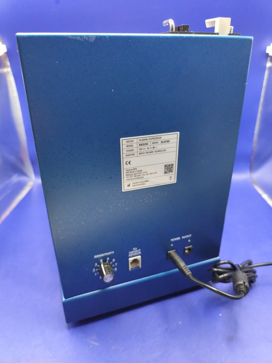 Genesis BPS ES315C Plasma Expressor