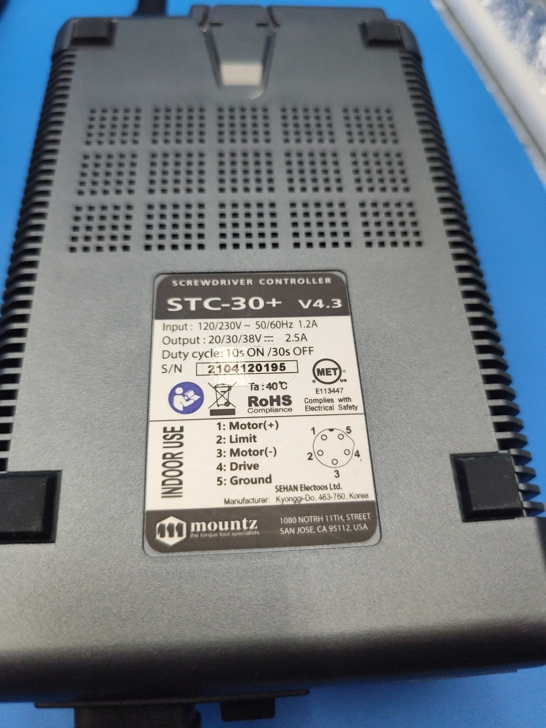 EF080 STC300+ Combo STC300 Plus Screw Driver