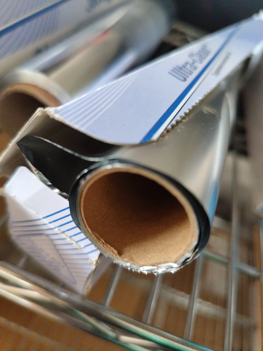 Aluminum Foil 10 Rolls Patially Used