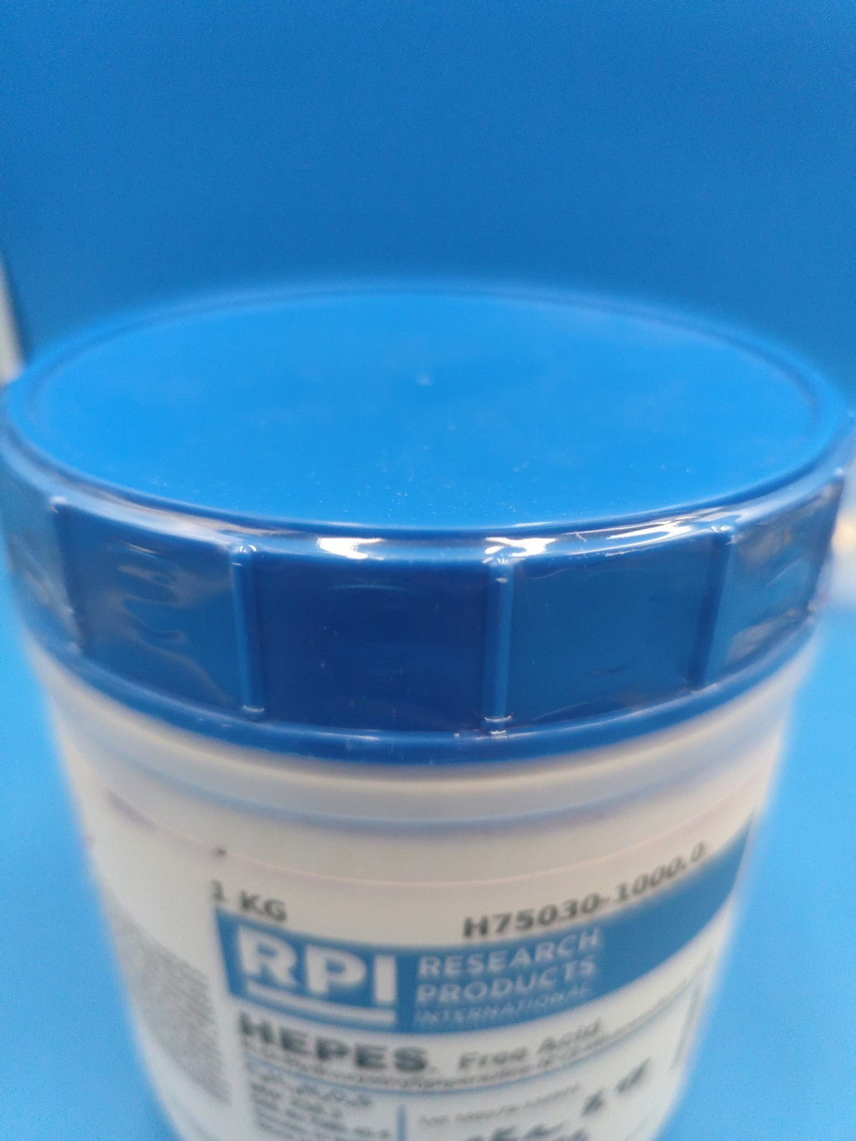 Hepes, Free Acid Lab, 1 kg 7365-45-9 H75030 Powder RPI New Seal 