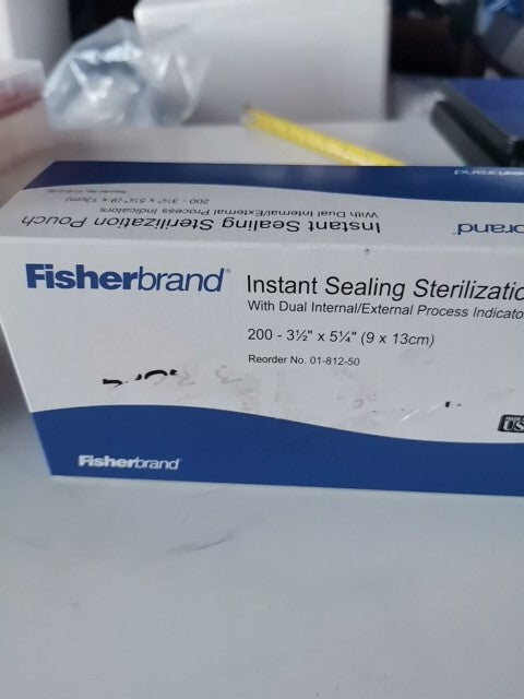 Lot Of Two Open Boxes Of Sterilization Pouches Instant Sealing Pouch 